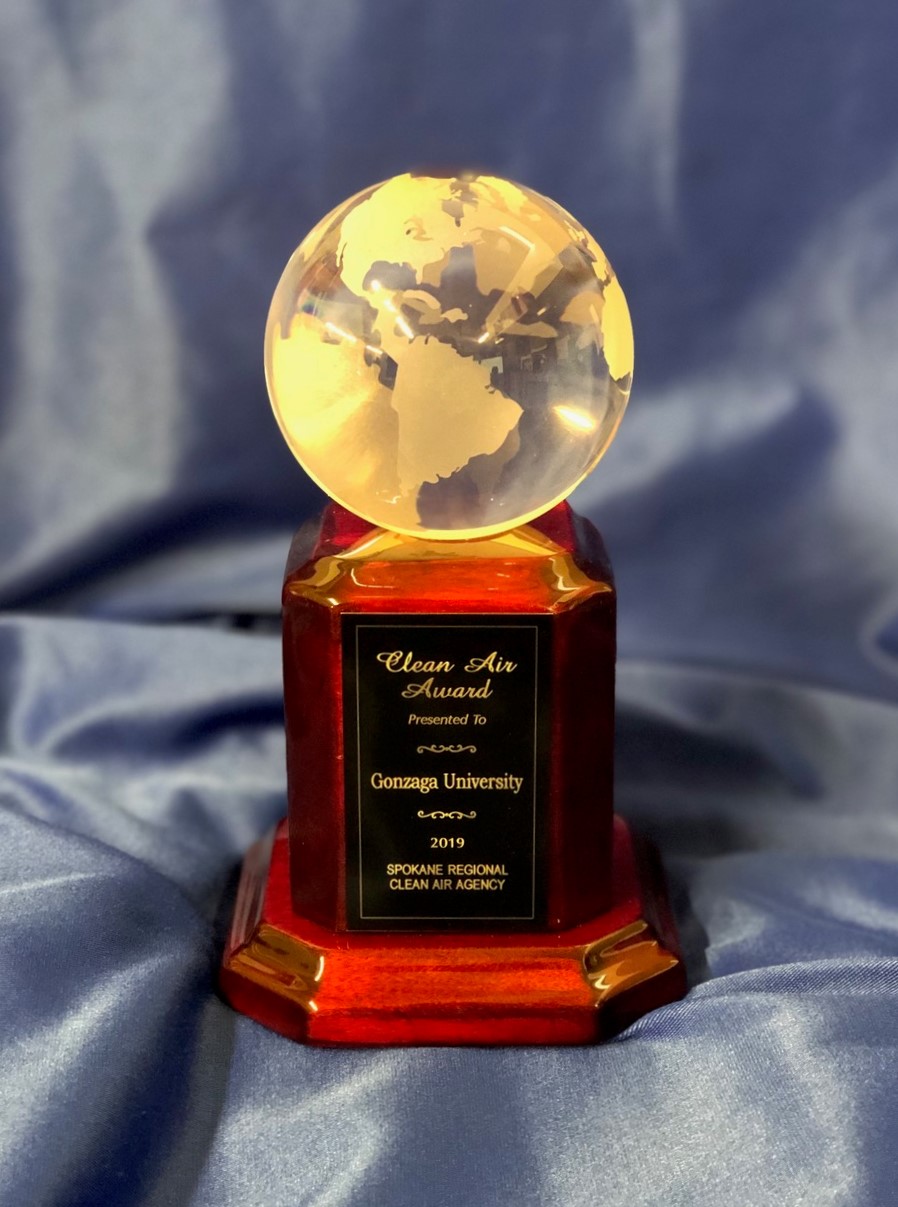 Gonzaga University is the 2019 Clean Air Award recipient