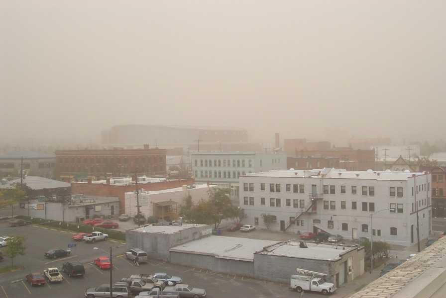 Winds can create dusty conditions; take steps to protect your lungs